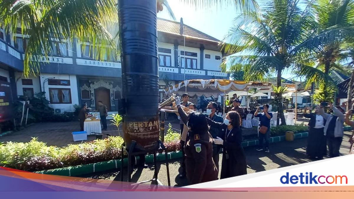 Jembrana Prosecutor's Office Destroys Evidence from 36 Cases, Including Meth and Mobile Phones