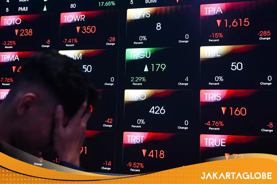 Indonesia Stocks Fall 3% as Investors Await Key Economic Data
