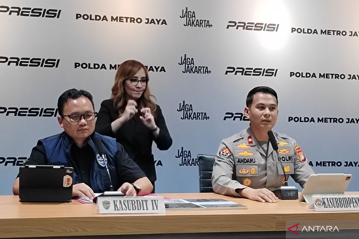 Polda Metro Jaya Arrests Four Suspects in International Online Gambling Syndicate