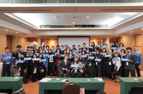 Hundreds of Indonesian Youths Participate in UN Simulation in Bangkok