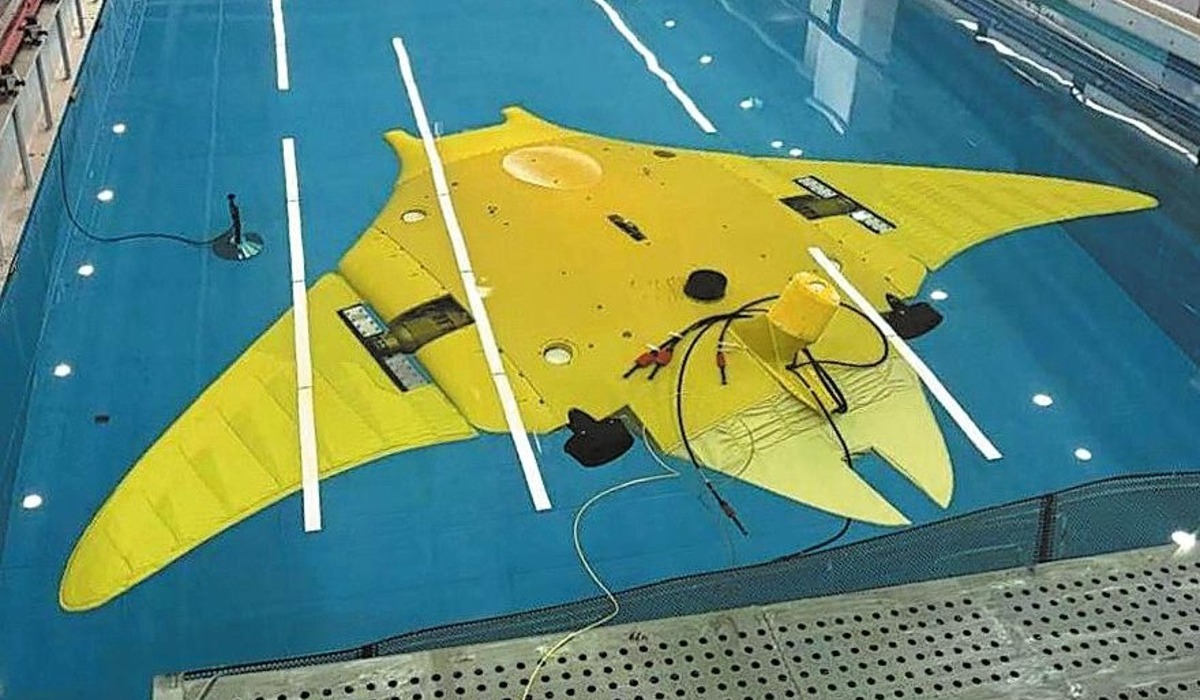 Manta Ray-Inspired Chinese Submarine Can Dive 2,000 Metres to Guard the Seas