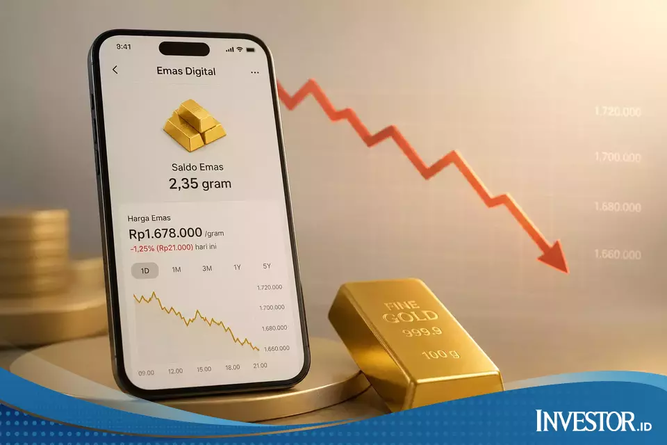 Harga Emas Digital Hari Ini, Selasa 30 Juni 2026