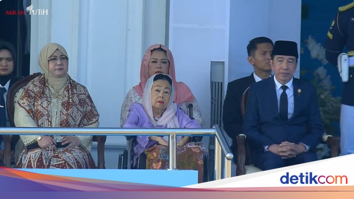 Jokowi and Jusuf Kalla Attend 80th Bhayangkara Day Ceremony