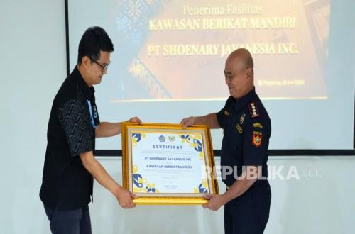 Customs Designates PT Shoenary Javanesia Inc as Self-Service Bonded Zone to Boost Exports