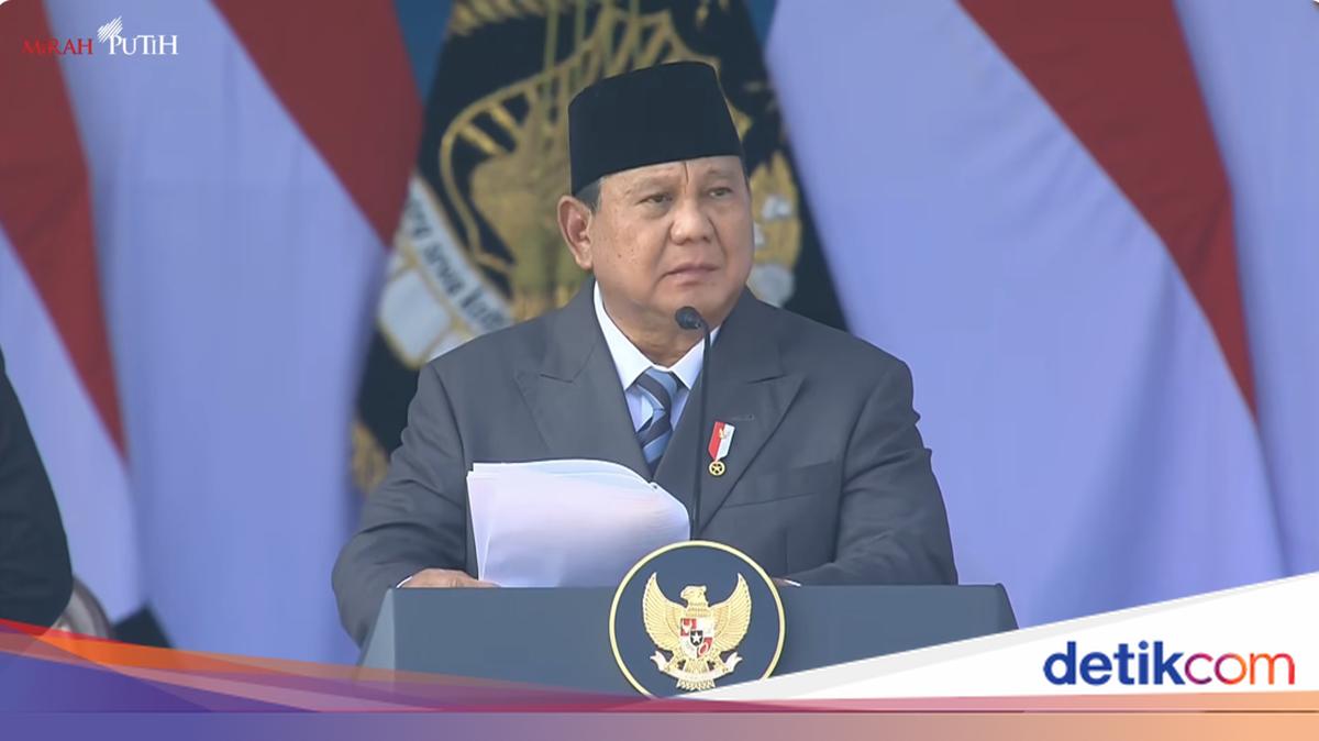 Prabowo Thanks Police Chief for Ongoing Organisational Reforms