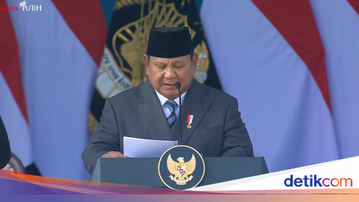 Prabowo: Narcotics, Online Gambling, and White Collar Crime Harm the Nation