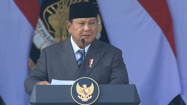 Prabowo and Gibran Attend 80th National Police Anniversary at Brimob Training Centre