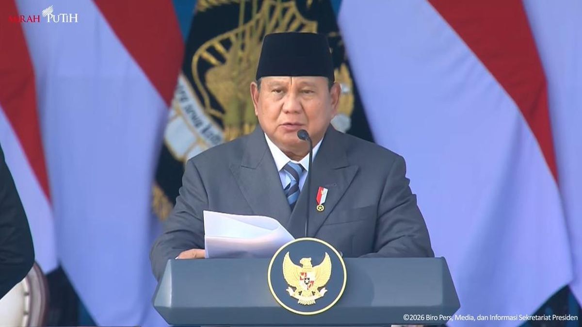 Prabowo Reminds Police: The People Still Suffer Poverty Due to Corruption