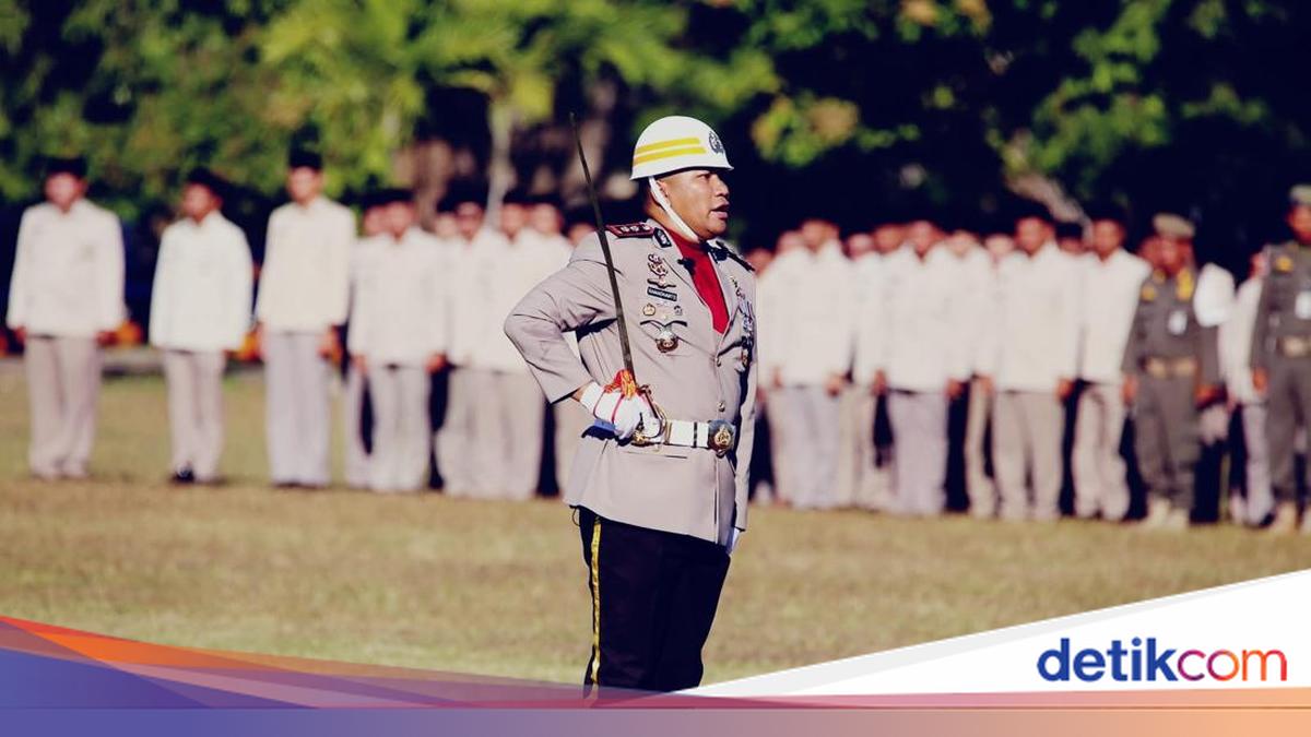 AKBP Ramadhanto Successfully Commands 80th Bhayangkara Day Ceremony for Bali Police