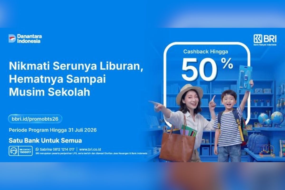 Save More on Holiday and New School Year Preparations with BRI Special Promo