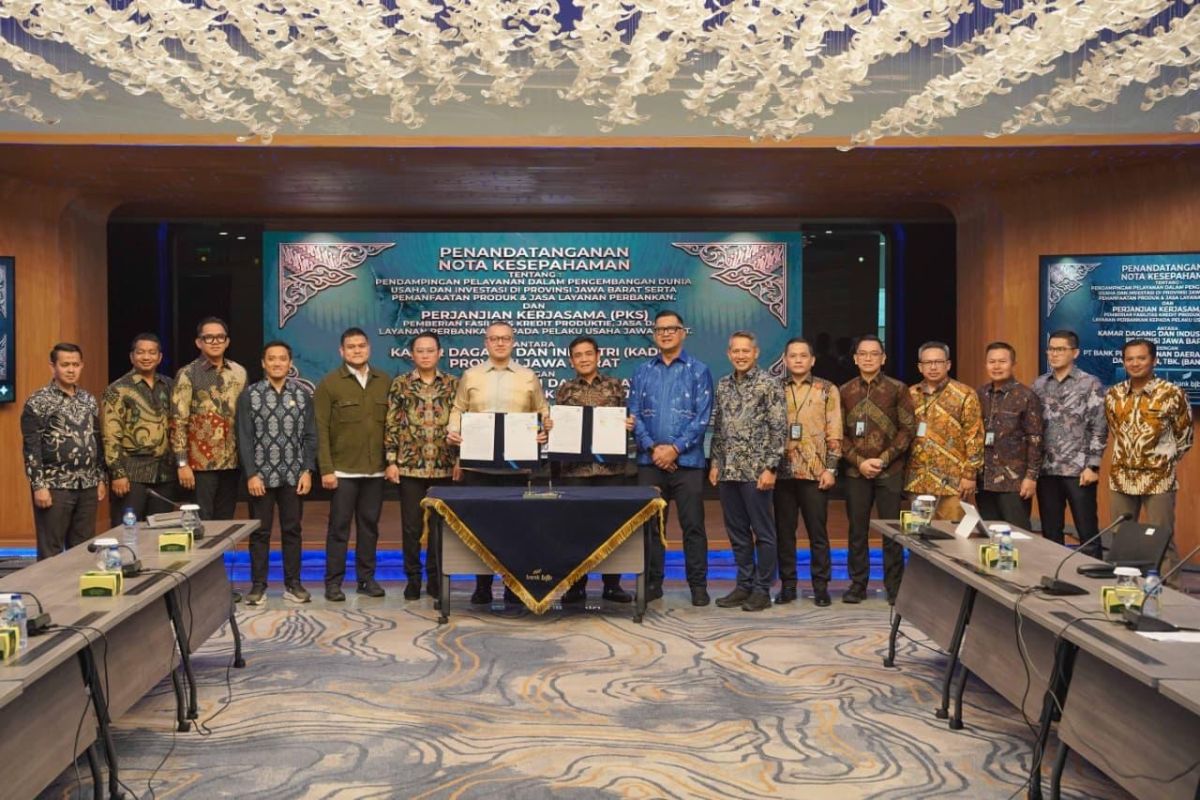 Bank BJB partners with three strategic allies to support West Java's economy