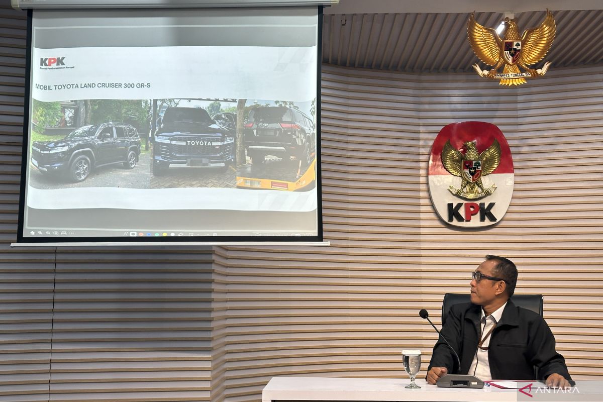 KPK: Suhardiman Received Two Cars Worth Rp2.75 Billion in Bribes Since 2021