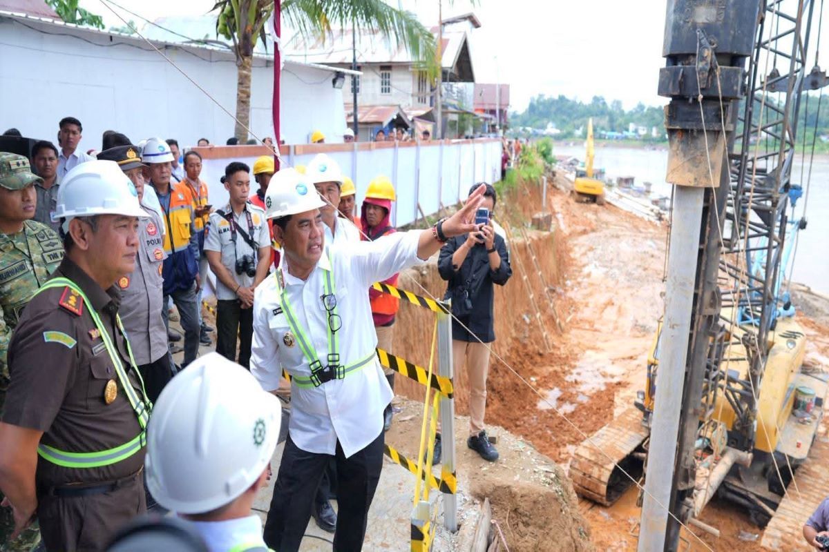 North Barito Begins Rp48 Billion Slum Upgrading Project in Lanjas