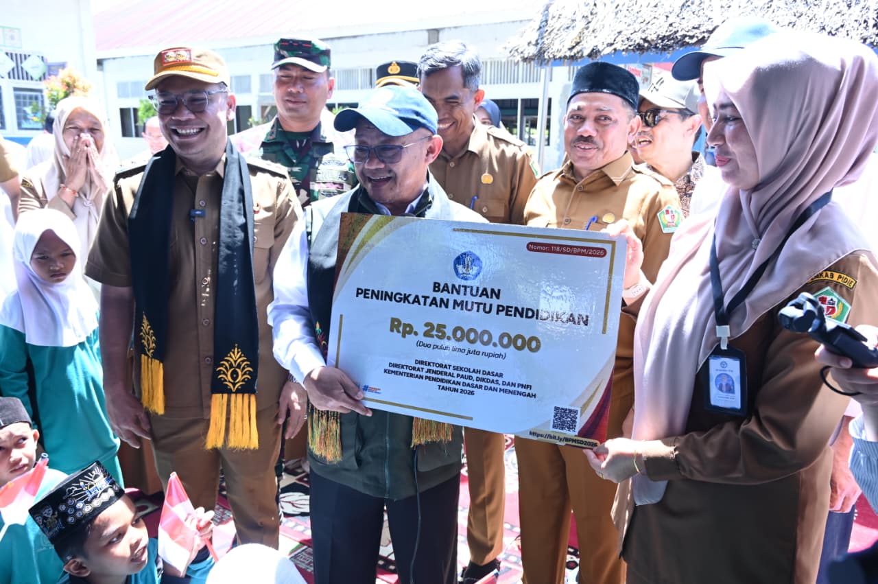 Education Ministry and Military Join Forces to Rebuild Disaster-Hit Schools in Aceh