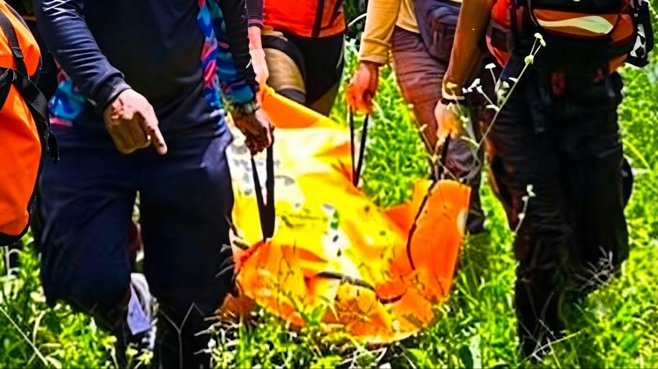 Basarnas Drone Locates Missing Man's Body in North Sumatra River