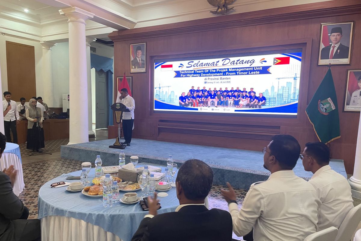Banten becomes reference for Timor-Leste on road project management