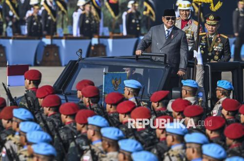 President Prabowo Leads 80th Bhayangkara Anniversary Ceremony, Commends Police Service to the Public