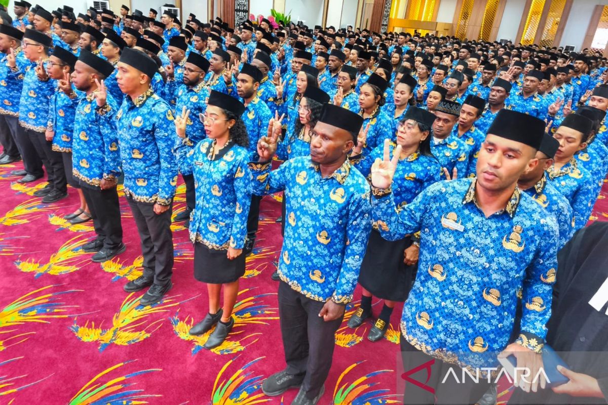 Central Papua Prepares 843 New Civil Servants to Accelerate Public Services