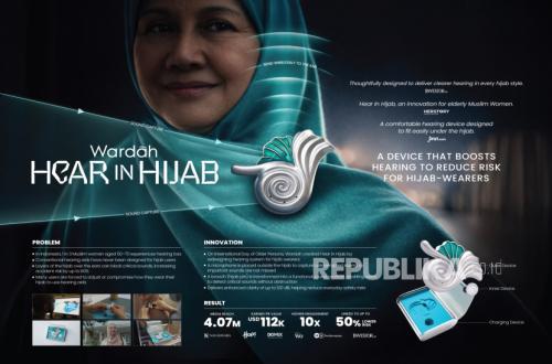 Wardah Wins First Cannes Lion with Hear in Hijab, a Hearing Aid for Hijab-Wearing Women