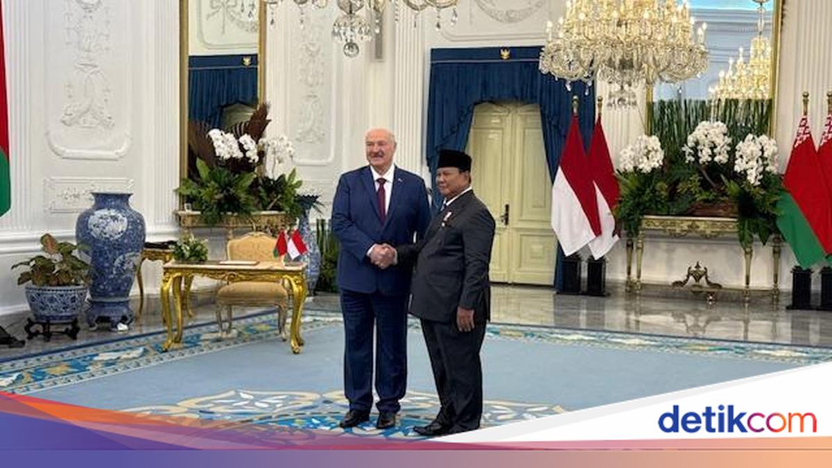 Prabowo Receives Belarusian President Lukashenko with State Ceremony