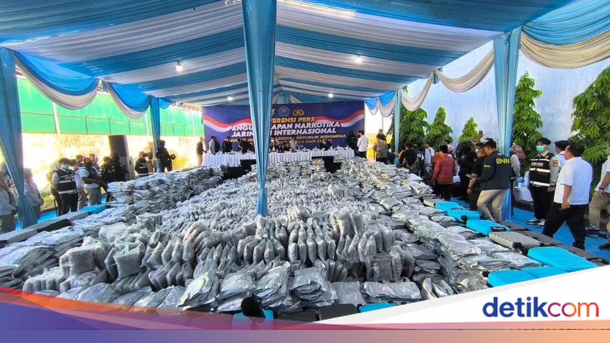 BNN Suspects 3.37 Tonnes of Cannabis Buds in Gresik Were Destined for Narcotic Vape Production