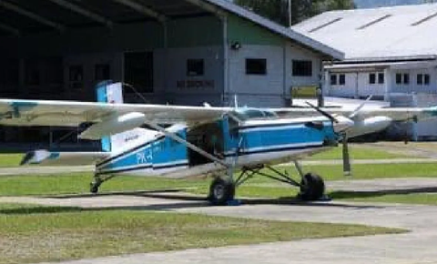 KKB Burns AMA Plane in Yahukimo, Pilot Evacuation Hindered by Weather