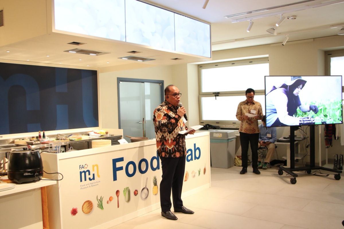 Indonesia Showcases Smart Farming Innovations at FAO Conference in Rome