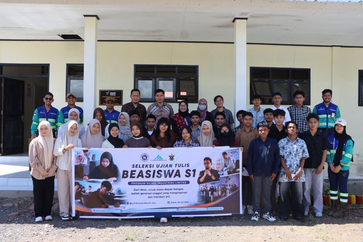 UNHAS-Nickel Industries hold written test for 2026 scholarship program