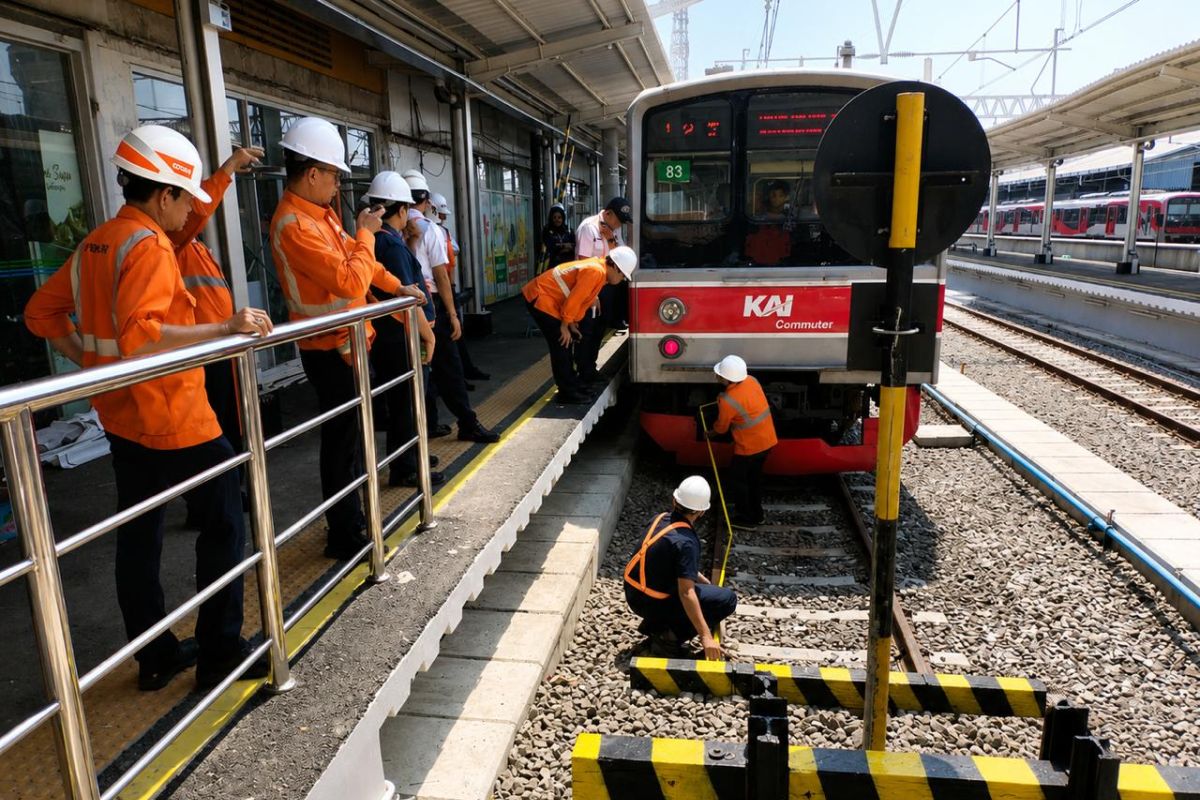 Bogor Station Tops KRL Passenger Volume in First Half of 2026, KAI Prepares SF12 Operations