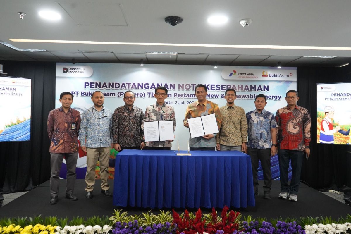 Pertamina NRE Ready to Develop Solar Power Plants on PTBA's Former Mining Land