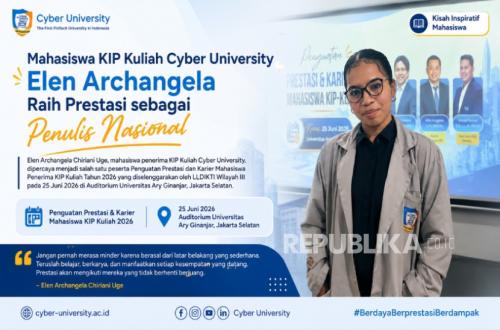 Cyber University Student Elen Archangela Achieves National Writing Award