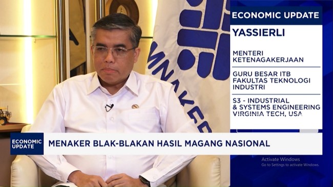 Manpower Minister Boasts Government-Funded National Internship Programme Exists Only in Indonesia