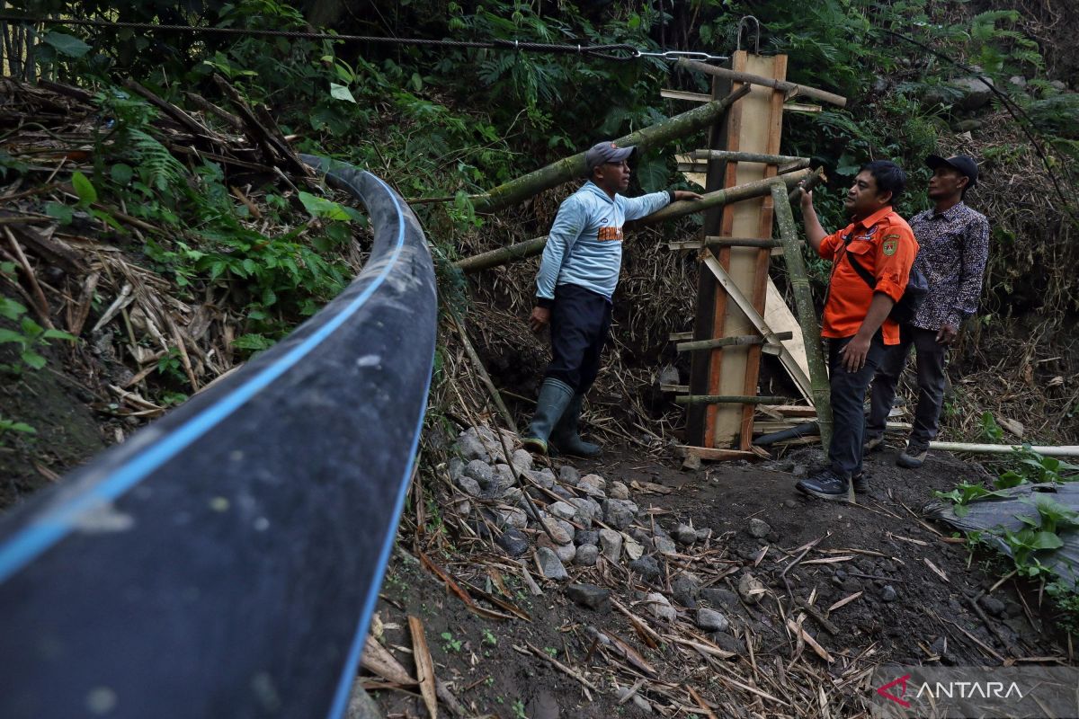 BNPB completes clean water network restoration for Merapi eruption survivors