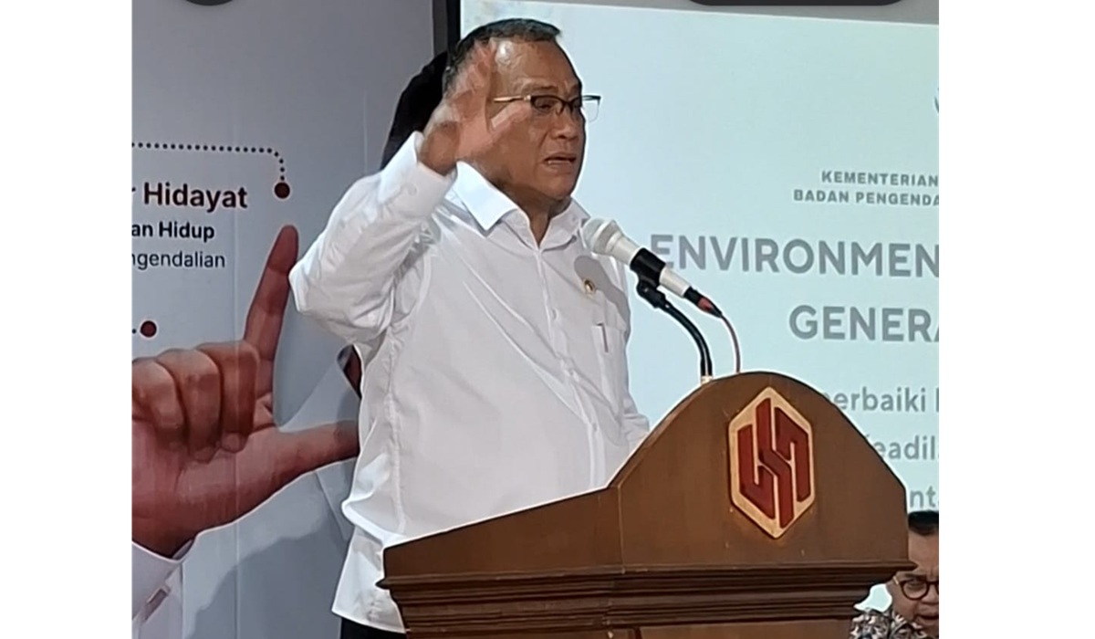 Environment Minister Muhammad Jumhur Hidayat Calls for National Ecological Repentance Movement