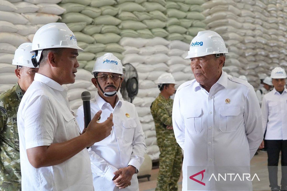 Coordinating Minister for Political and Security Affairs Confirms North Sumatra Rice Stocks Are Safe