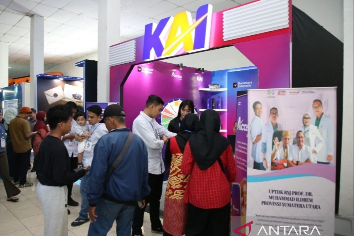 KAI Offers 20 Percent Ticket Discount at North Sumatra Fair