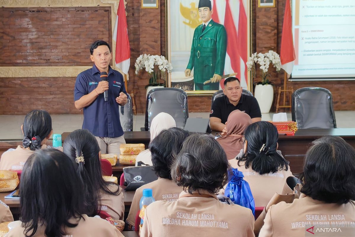 ANTARA Bali Bureau Strengthens Elderly Capacity to Counter Hoaxes