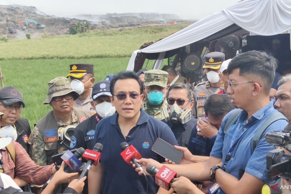 KLH reveals why Jatiwaringin landfill fire is difficult to control