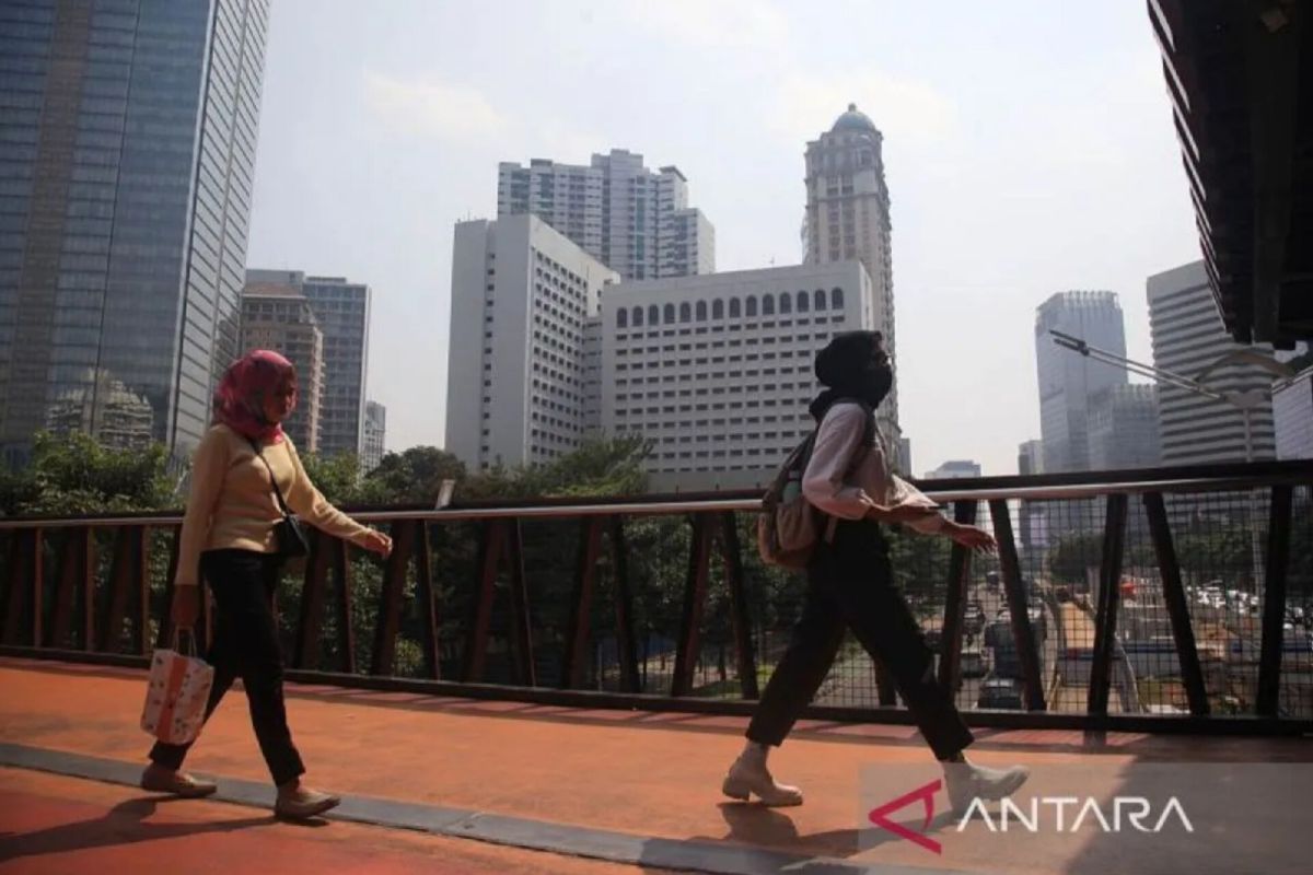 Jakarta's air quality unhealthy this Sunday morning