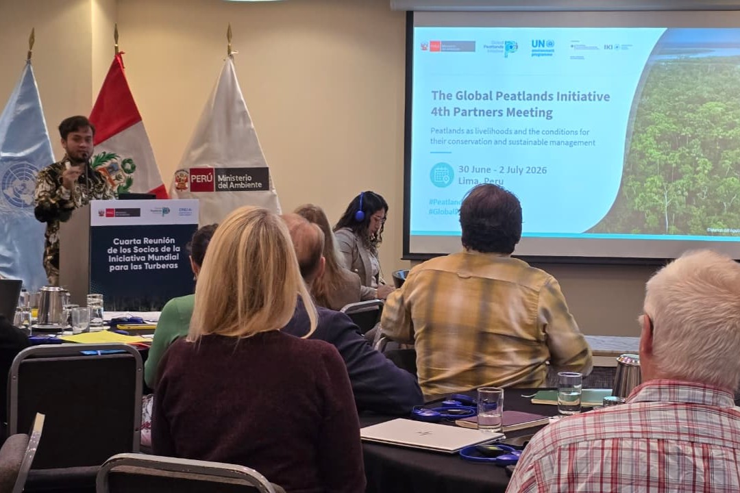 Indonesia Shares Peatland Management Experience at GPI Forum in Peru