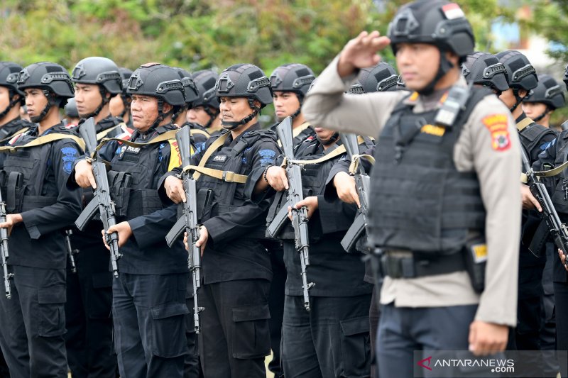 700 Joint Personnel Secure Protests in Gambir and DPR RI Today