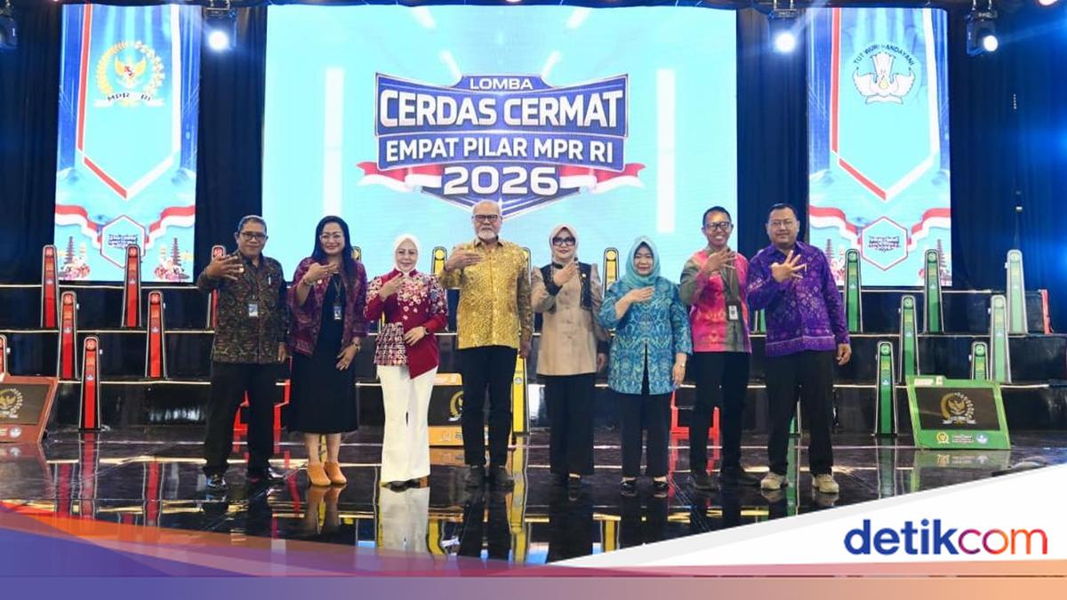 MPR's Four Pillars Quiz in Bali Sees SMKN 1 Amlapura Crowned Champion