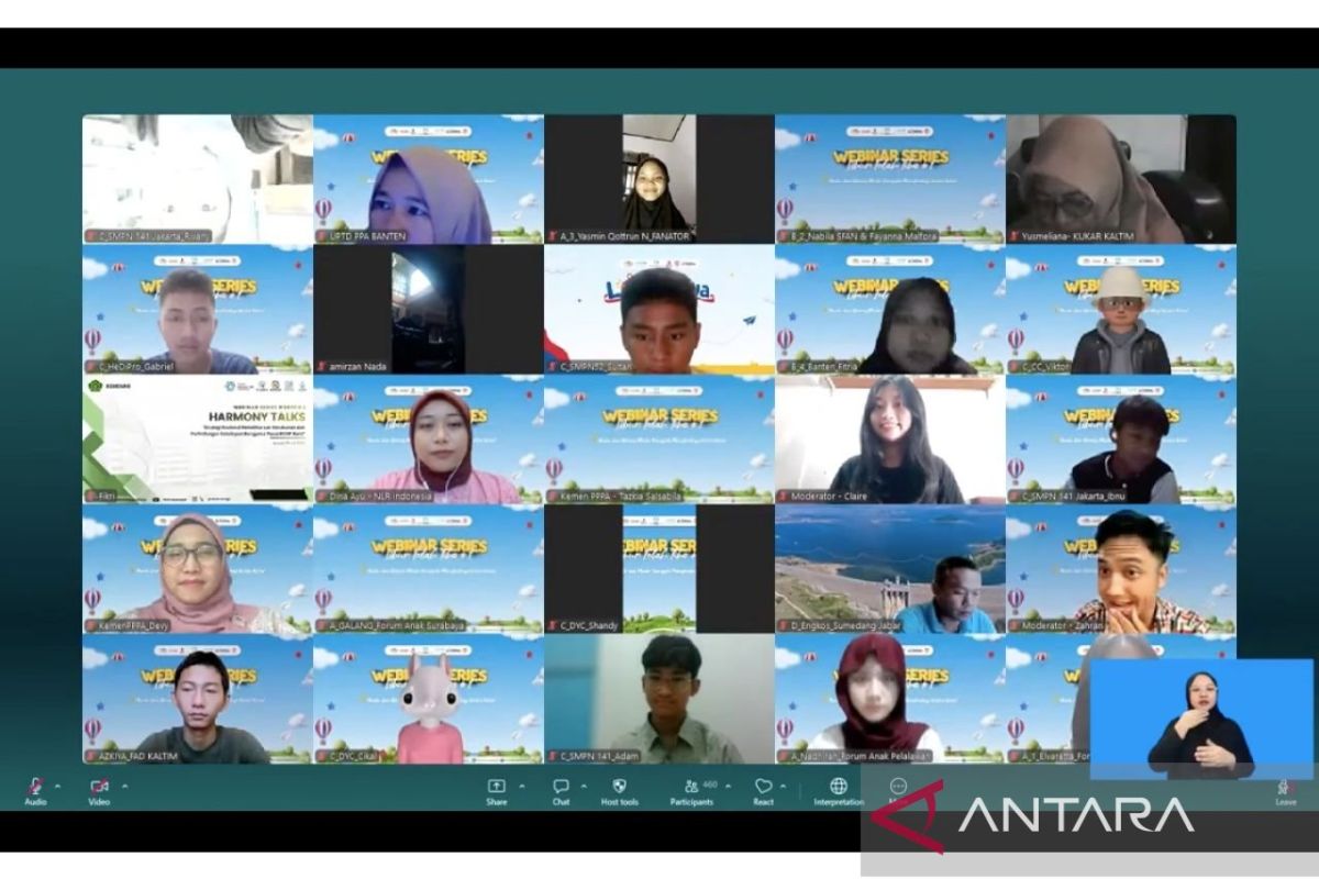 Young generation urged to become agents of change in facing climate crisis