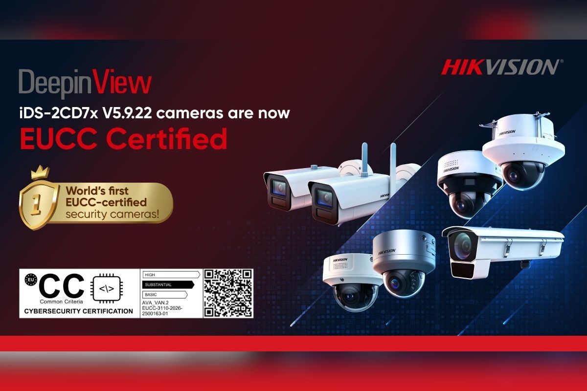 Hikvision Becomes First Manufacturer to Achieve EUCC Certification for Network Cameras