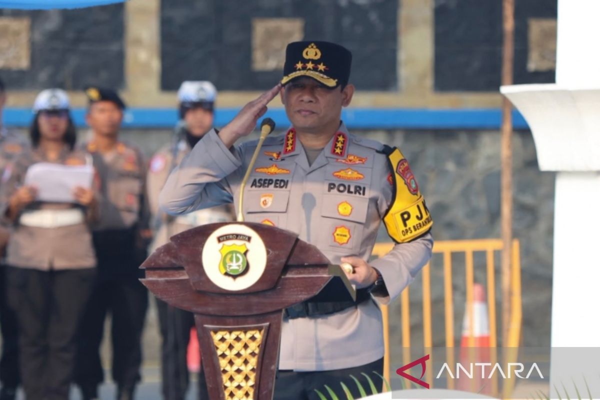 Jakarta Police Chief: Maintaining Security in Jakarta Cannot Be Done Alone