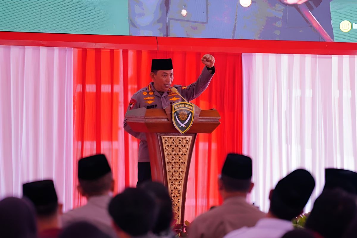 National Police Chief Calls for Unity and National Cohesion at Persis Brigade Training Event