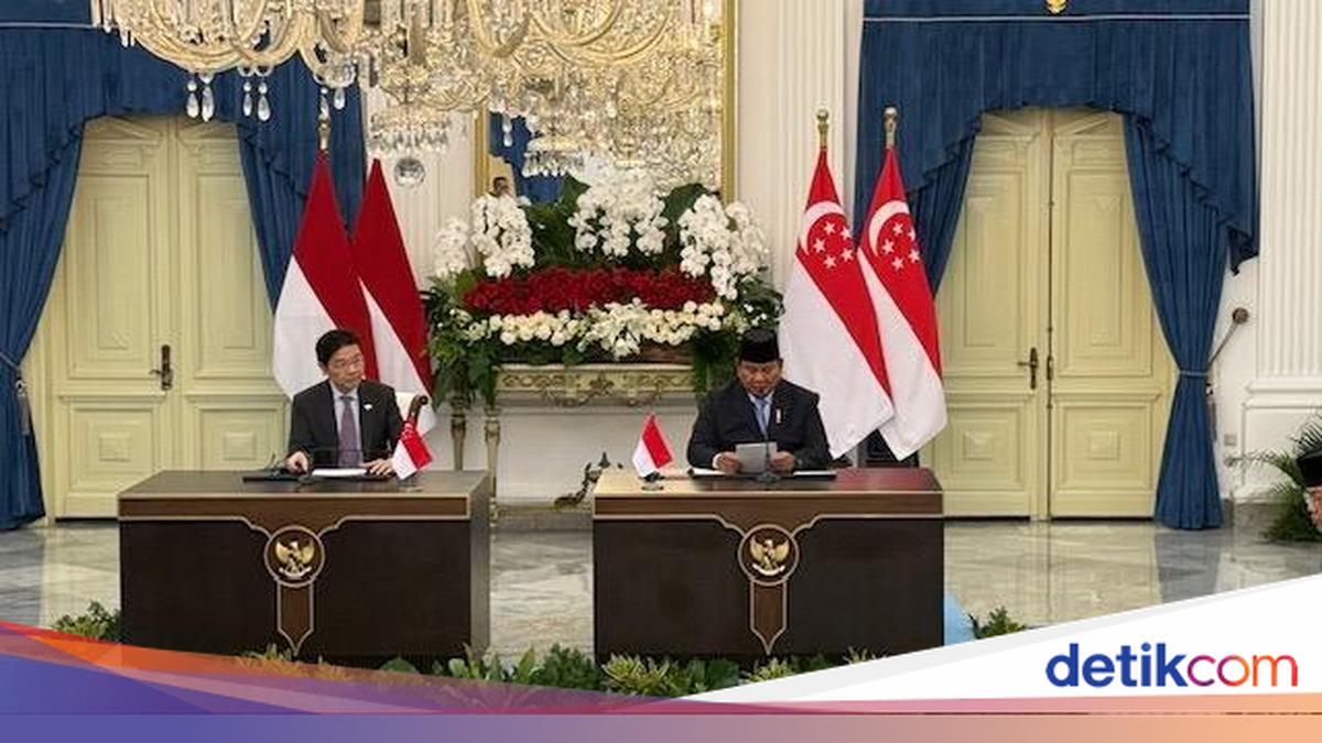 Prabowo to Singapore PM: If There Are Misunderstandings, We Will Resolve Them