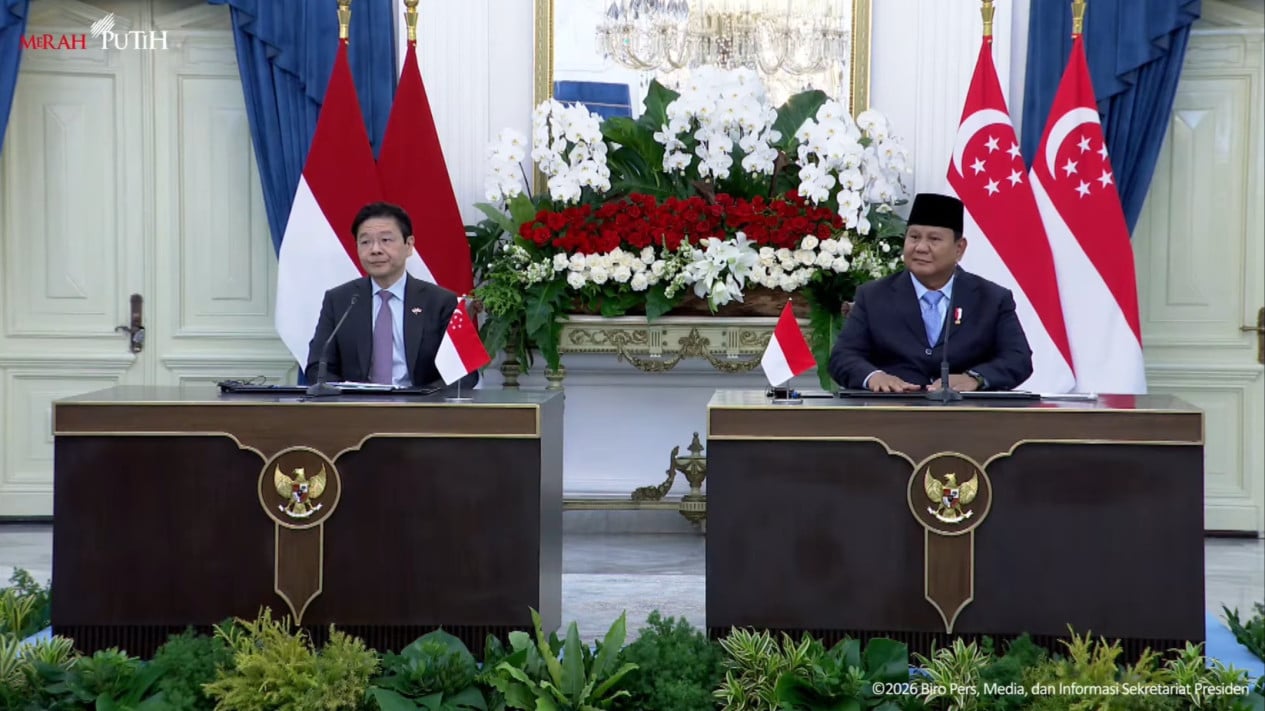 Prabowo Tells Singapore PM: Any Misunderstandings Will Be Resolved Openly