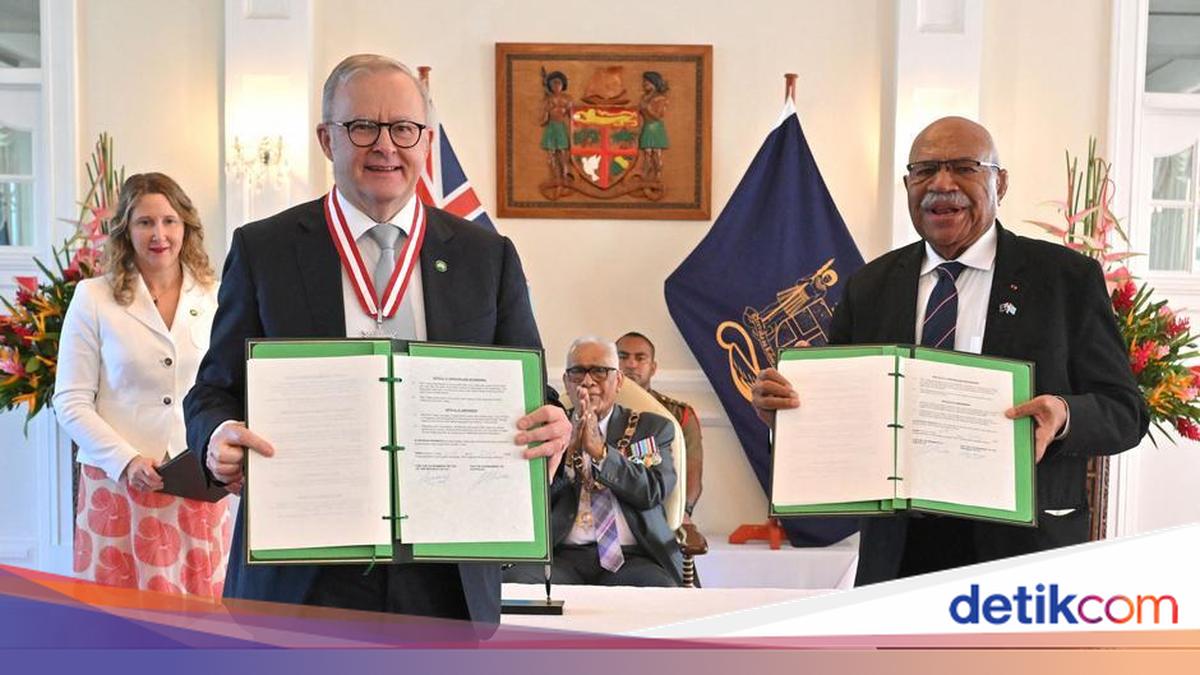 Australia and Fiji Sign Defence Alliance Pact to Counter China's Influence