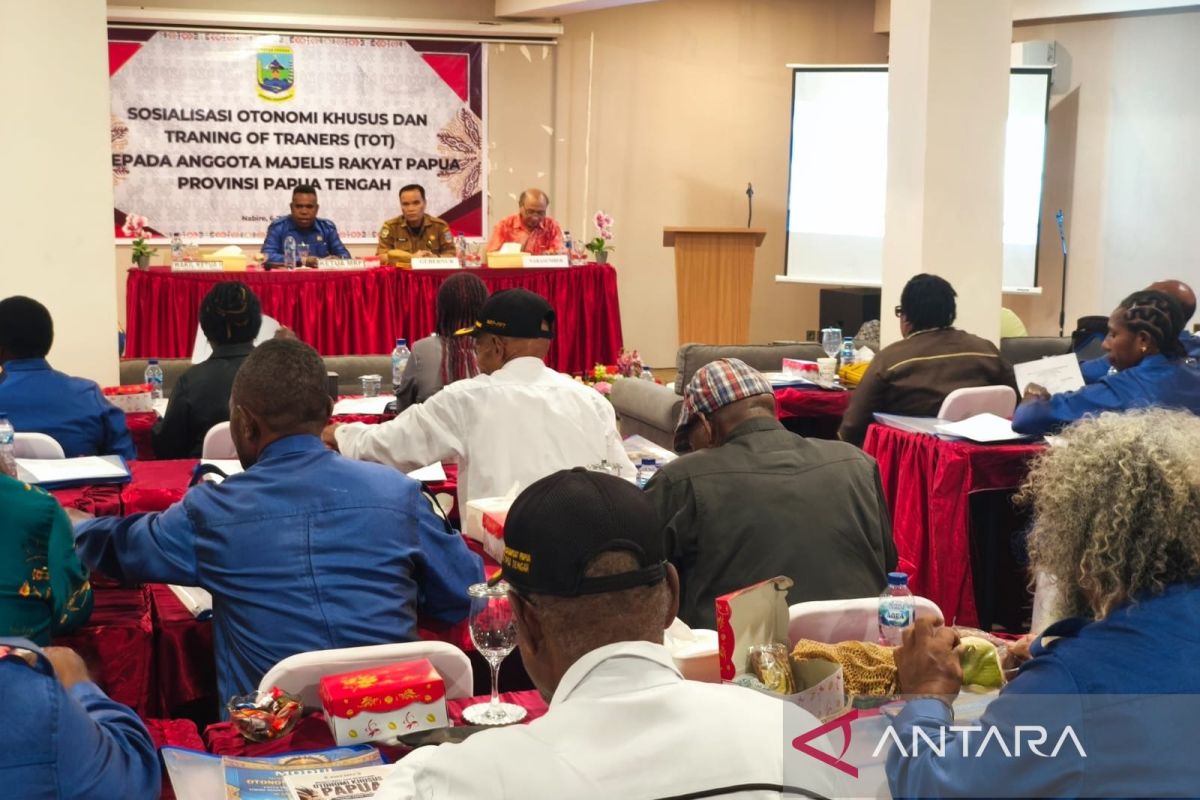 MRP Papua Tengah: Otsus success measured by welfare of indigenous Papuans